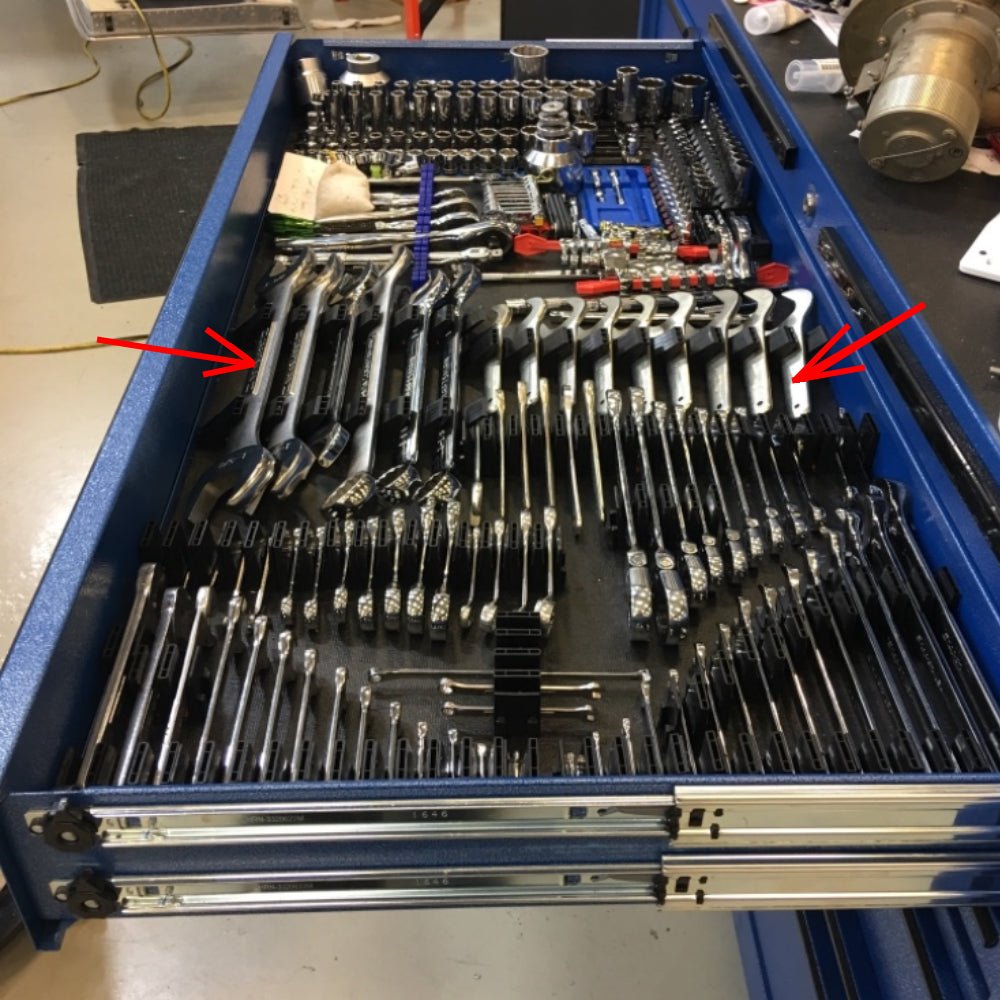 Toolbox Widget Wrench Organizers - Large [PRO]