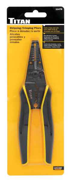 TITAN Tools - Stripping/Crimping Pliers (11478)