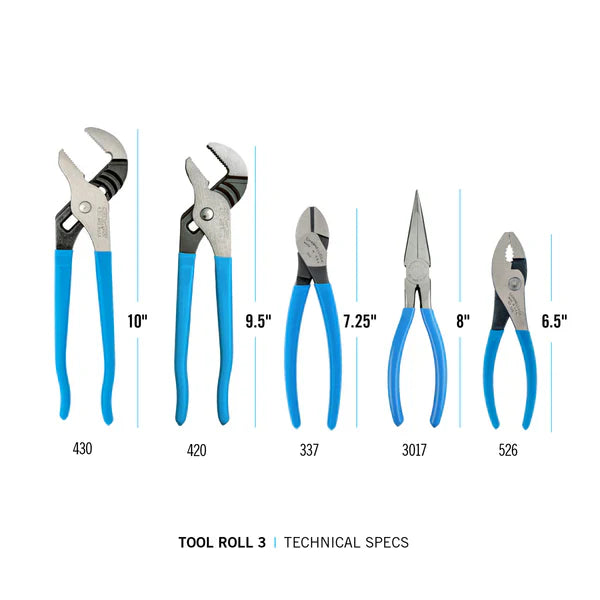 Channellock 5pc Professional Plier Set