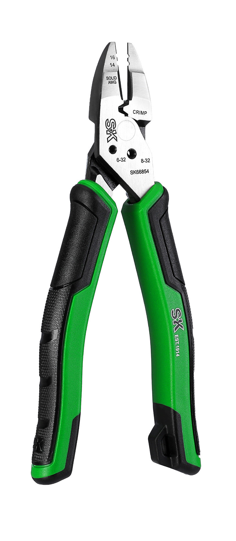 SK Tools USA - 3 Piece Dual-Material Handle Multi-Use Pliers Set