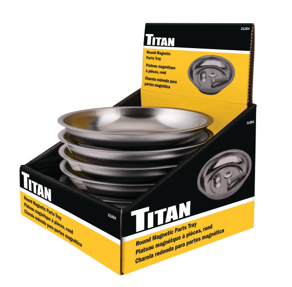 5-7/8 in. Round Magnetic Parts Tray (21264)
