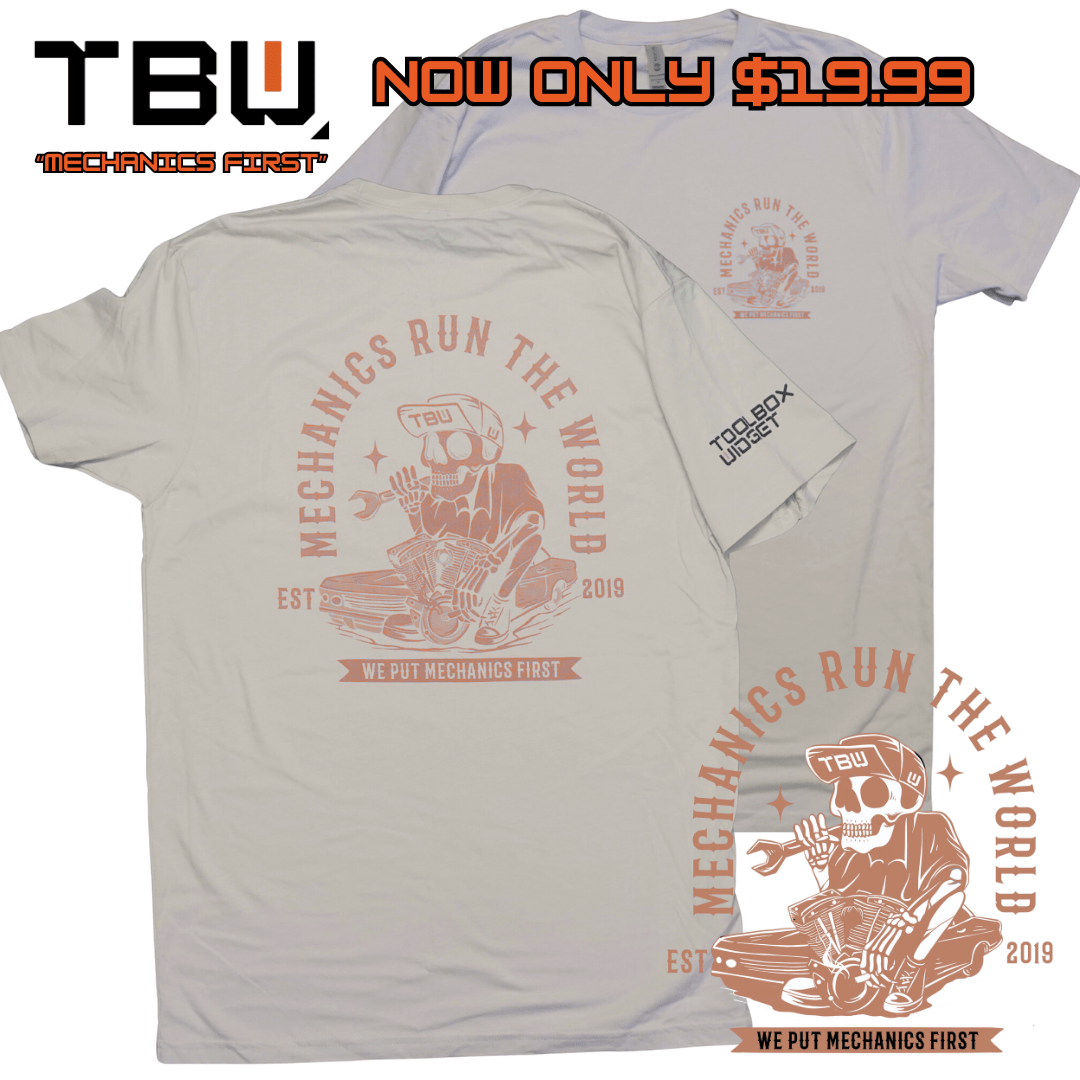 Toolbox Widget New TBW Logo Mechanic T-Shirts