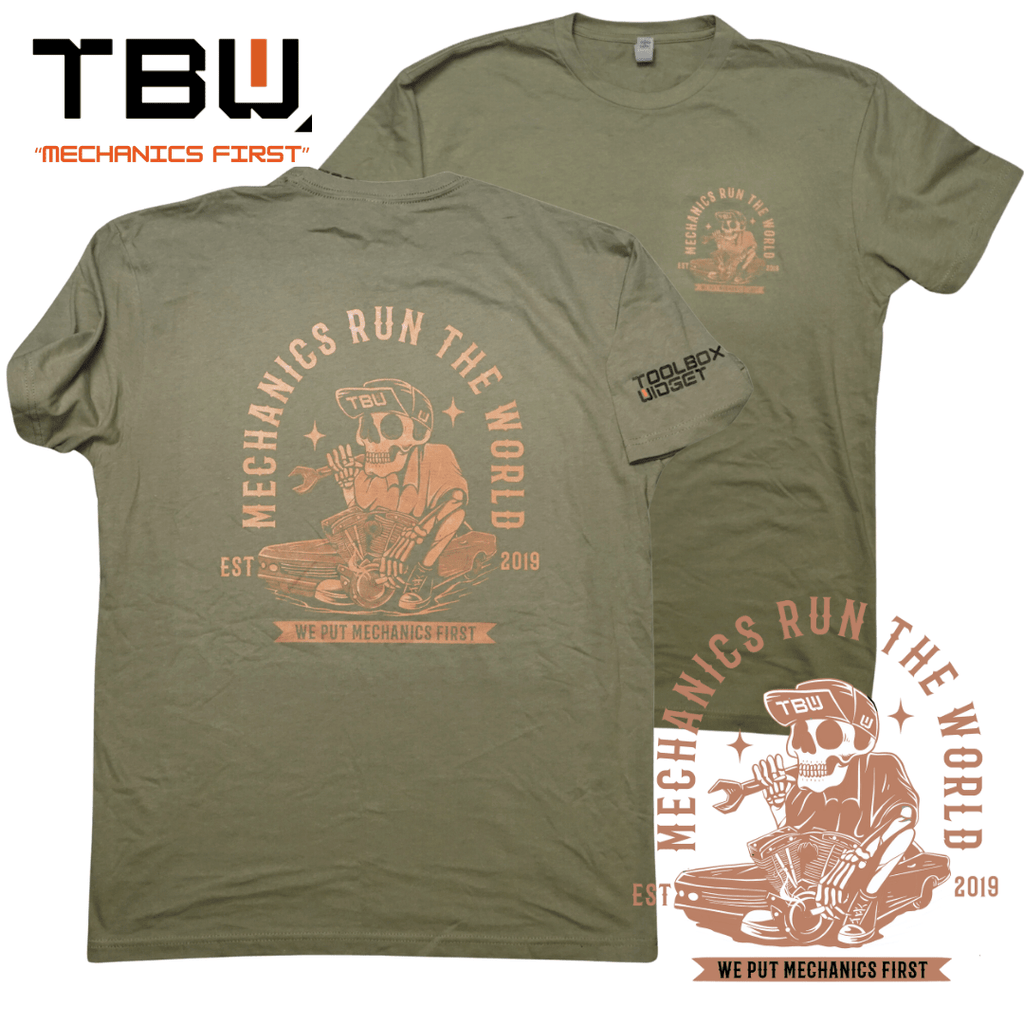 Toolbox Widget New TBW Logo Mechanic T-Shirts