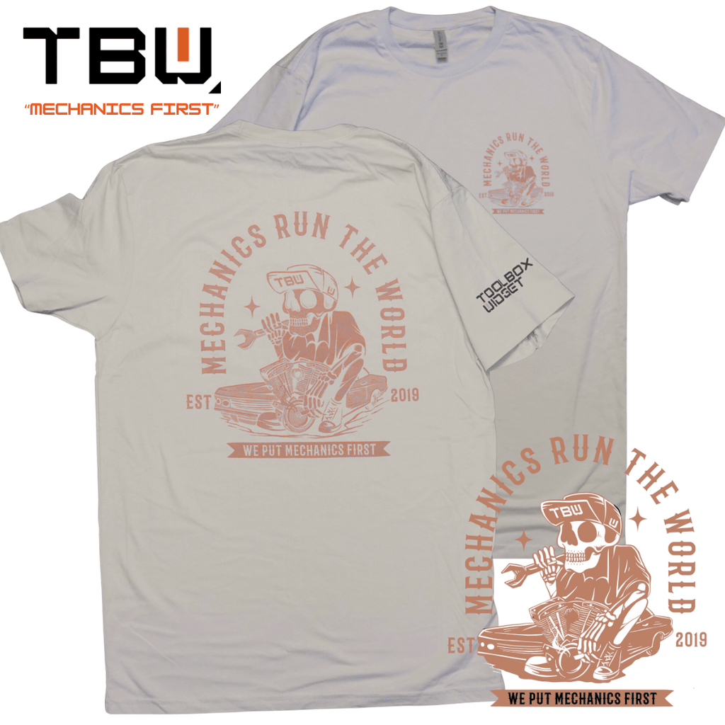 Toolbox Widget New TBW Logo Mechanic T-Shirts