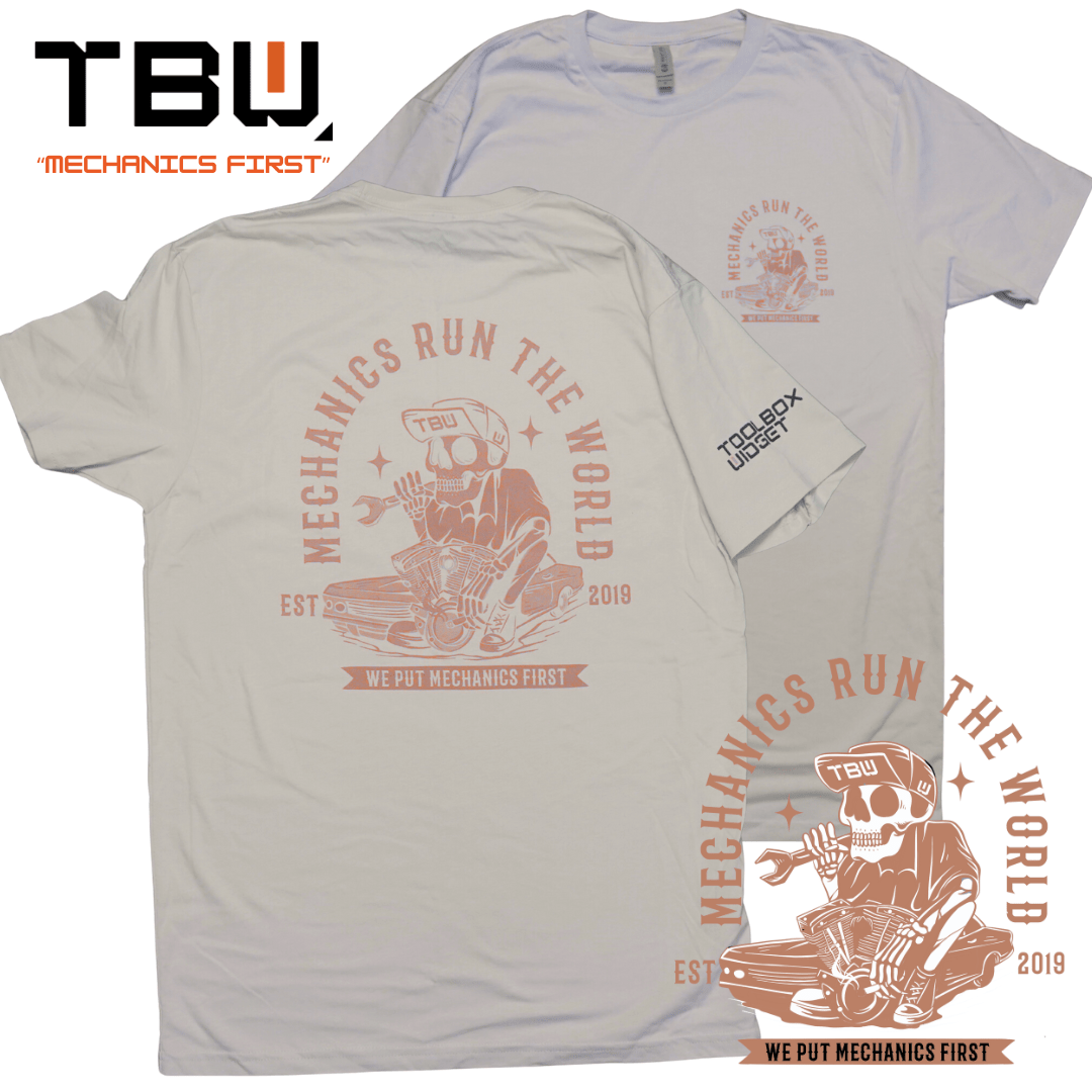 Toolbox Widget New TBW Logo Mechanic T-Shirts