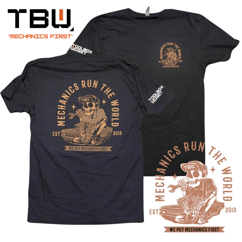 Toolbox Widget New TBW Logo Mechanic T-Shirts
