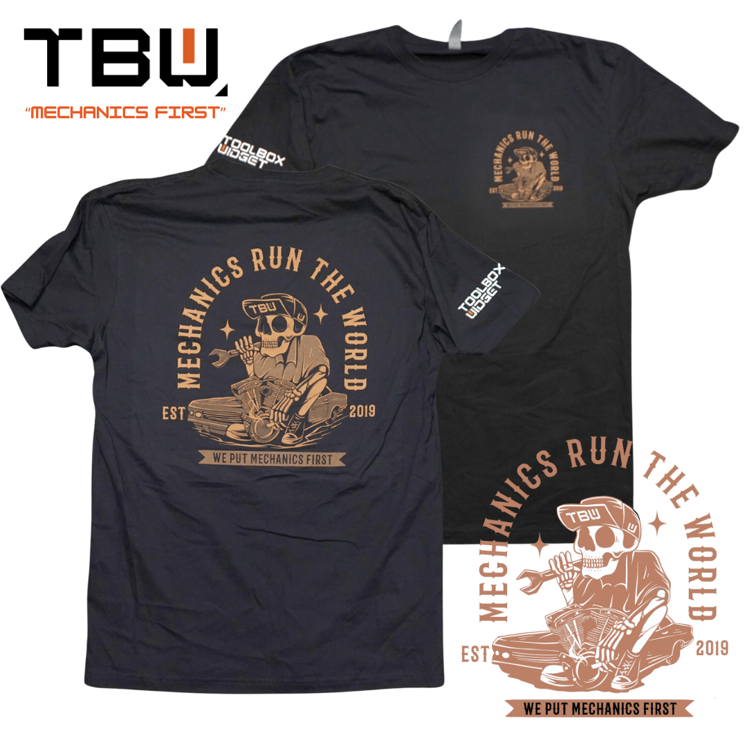 Toolbox Widget New TBW Logo Mechanic T-Shirts