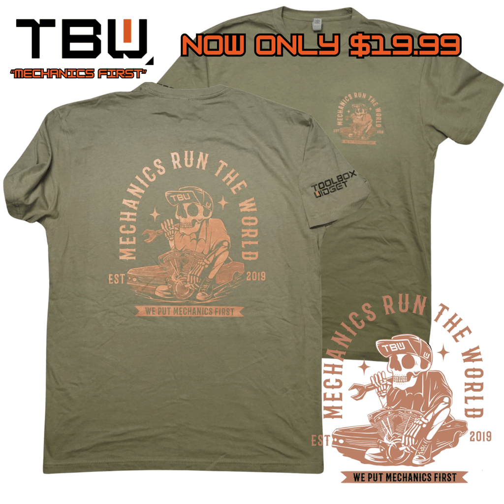Toolbox Widget New TBW Logo Mechanic T-Shirts
