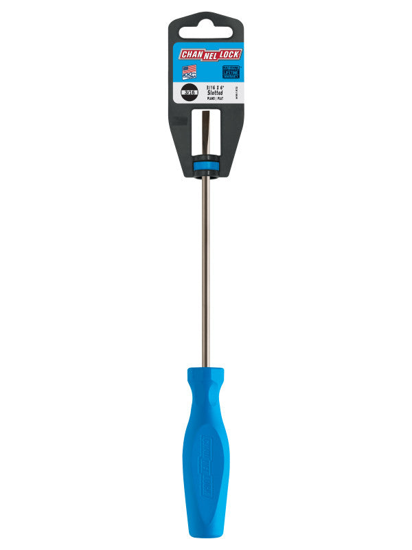 Channellock Slotted 3/16 x 6-inch Professional Screwdriver