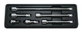 3/8 Sq. Dr. Wobble-Fix Extension Bar Set  32-250mm ABS Tray   6 pieces