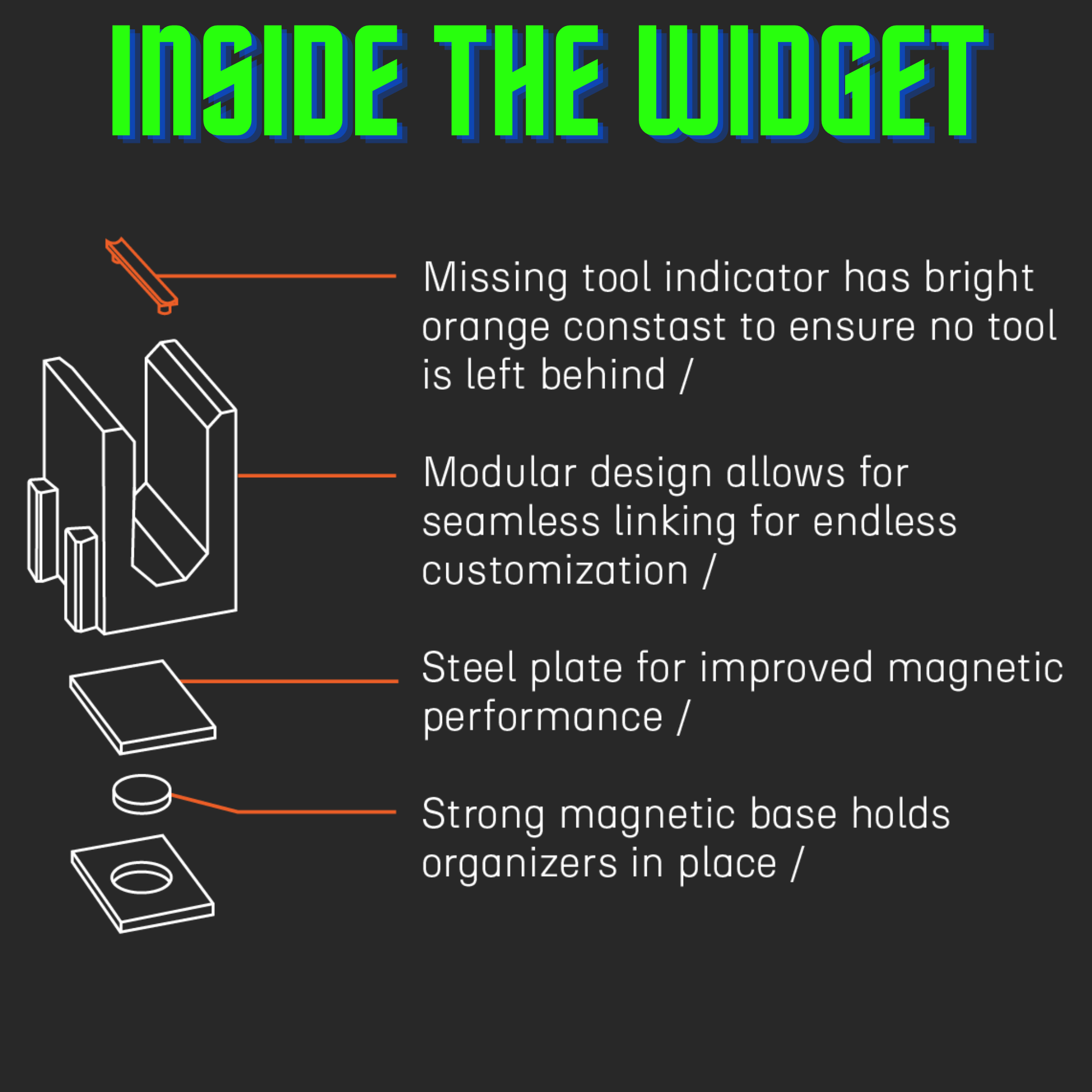 Toolbox Widget Plier Organizers [PRO]