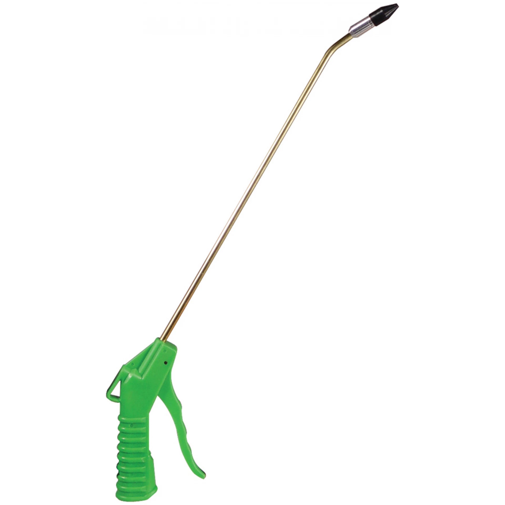 Deluxe Air Blow Gun with 13″ Long Angled Nozzle with 1/2″ Removable Rubber Tip
