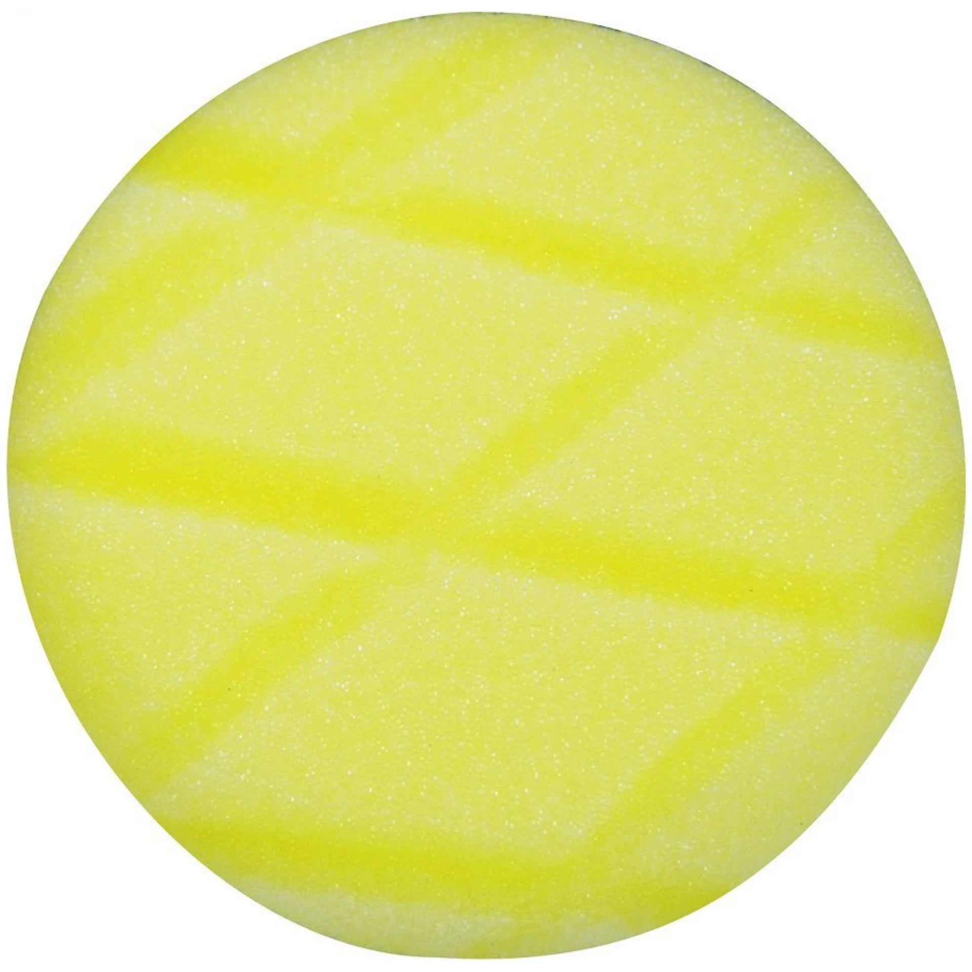 3″ Yellow Diamond Cut Foam Pad – Hook & Loop