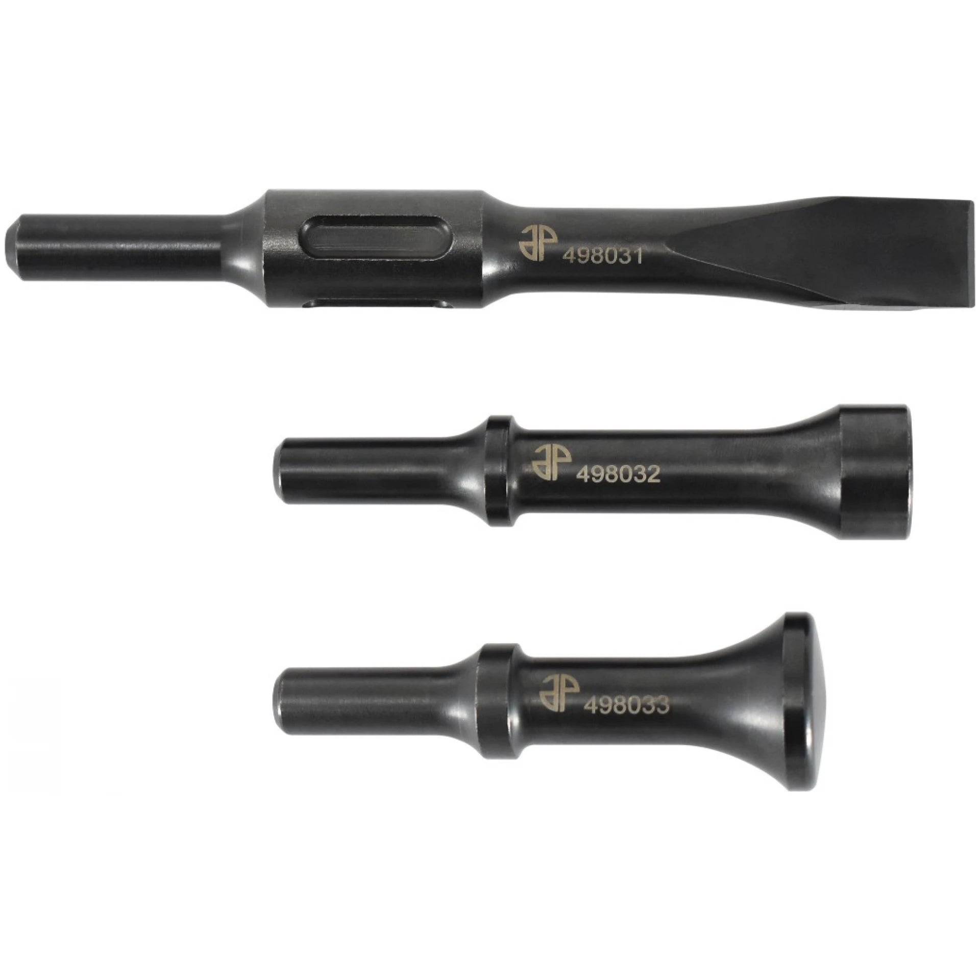 3pc Chisel & Hammer Bit Set .498 Shank