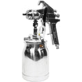 Spray Gun with Cup – Silver Handle – 1.7mm Nozzle