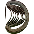 10pc. Sanding Belt 80 Grit – 3/8″ x 13″