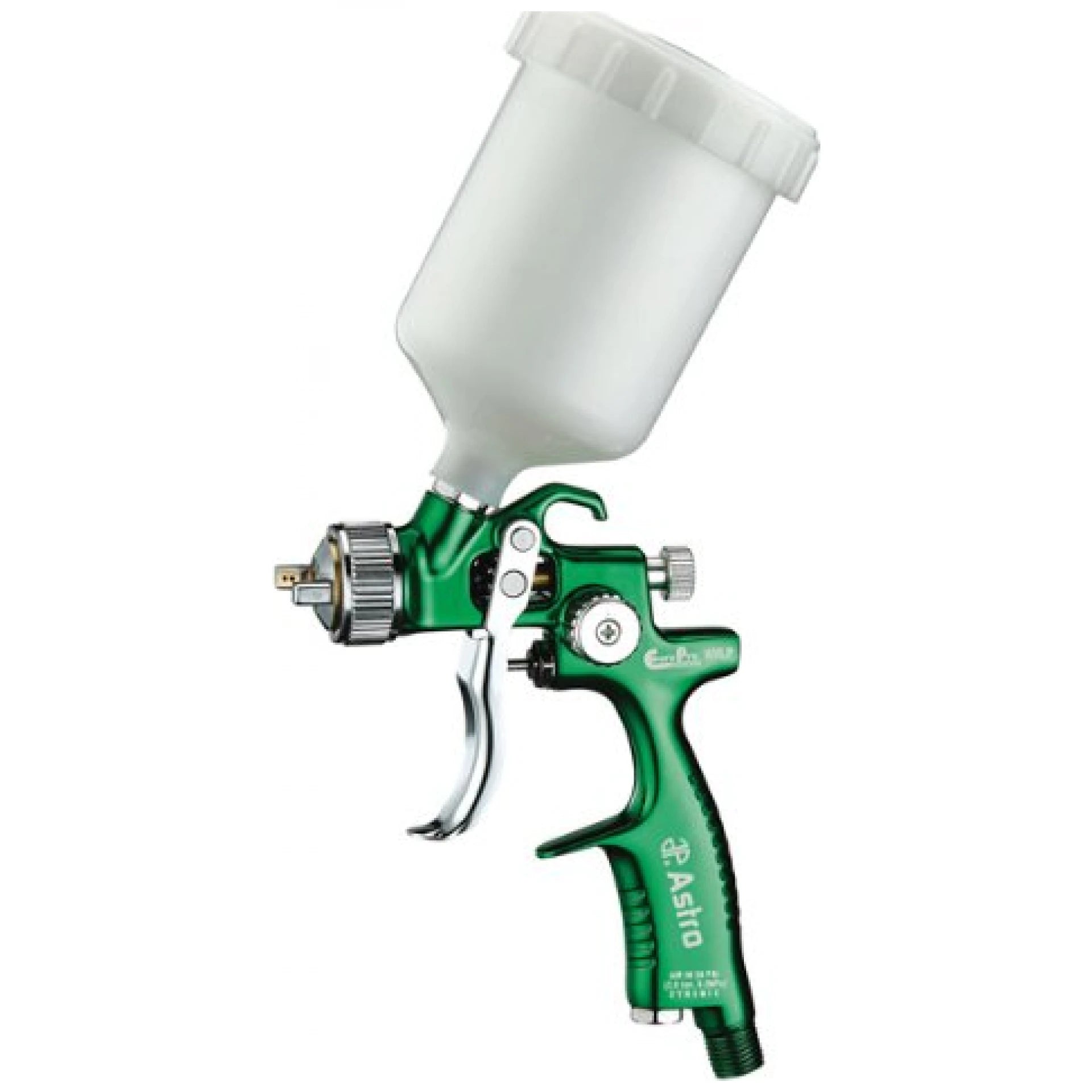 EuroPro Forged HVLP Touch Up Gun with 1.2mm Nozzle & Plastic Cup