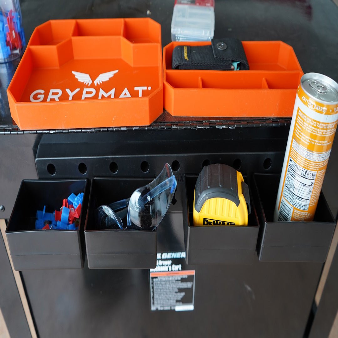 Toolbox Widget Magnetic Tray/Bin Vertical Hangers