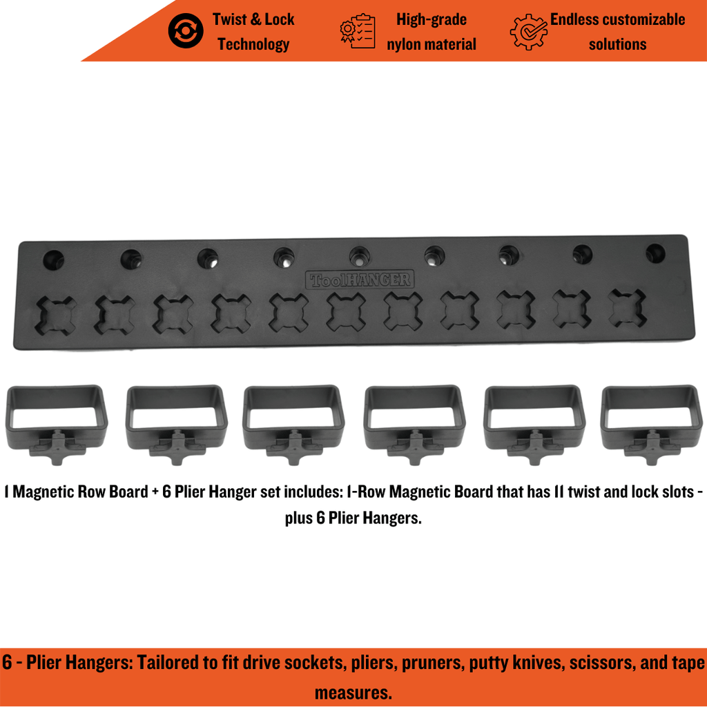 Toolbox Widget Magnetic Plier Vertical Hangers