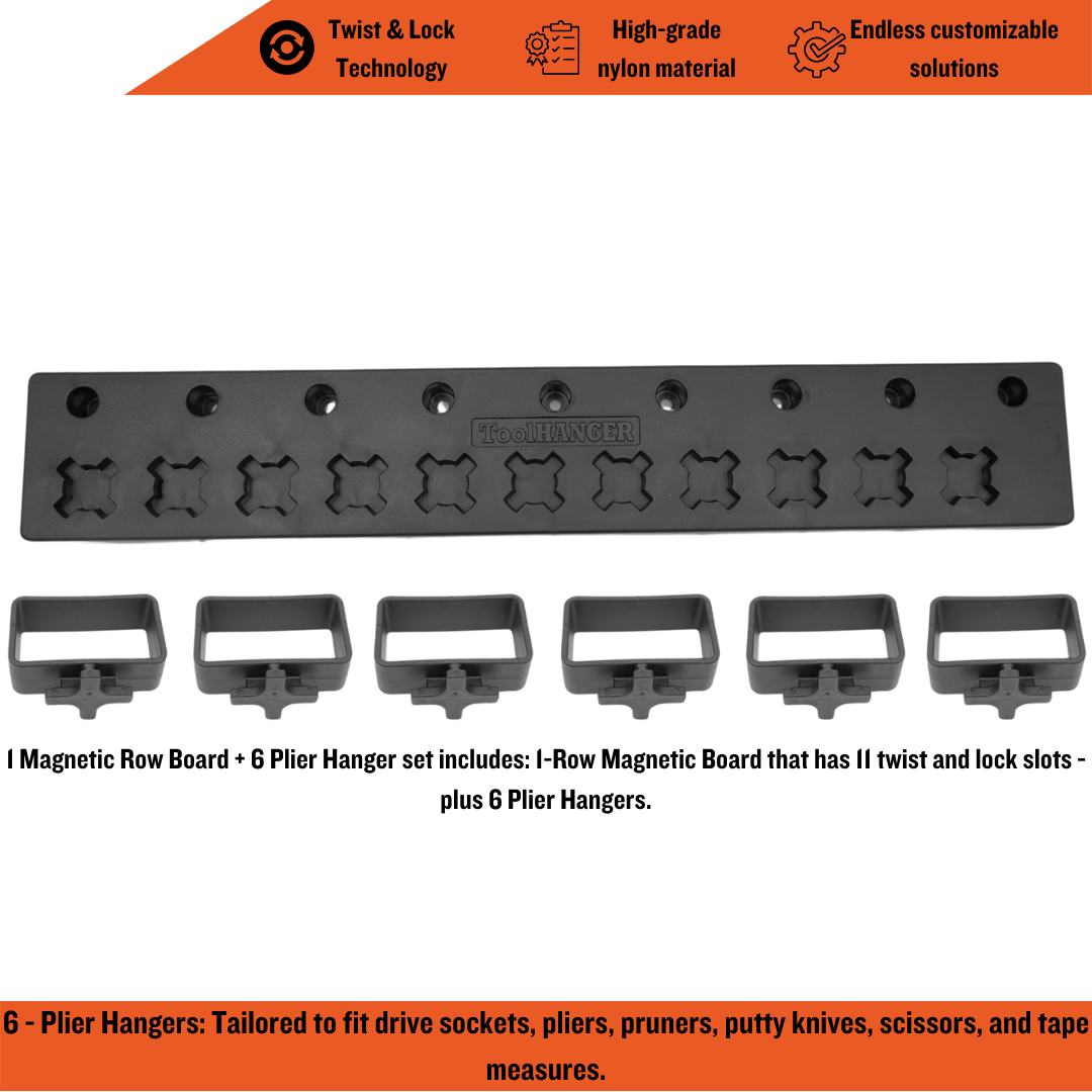 Toolbox Widget Magnetic Plier Vertical Hangers