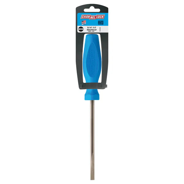 Channellock Slotted 5/16 x 6-inch Professional Screwdriver