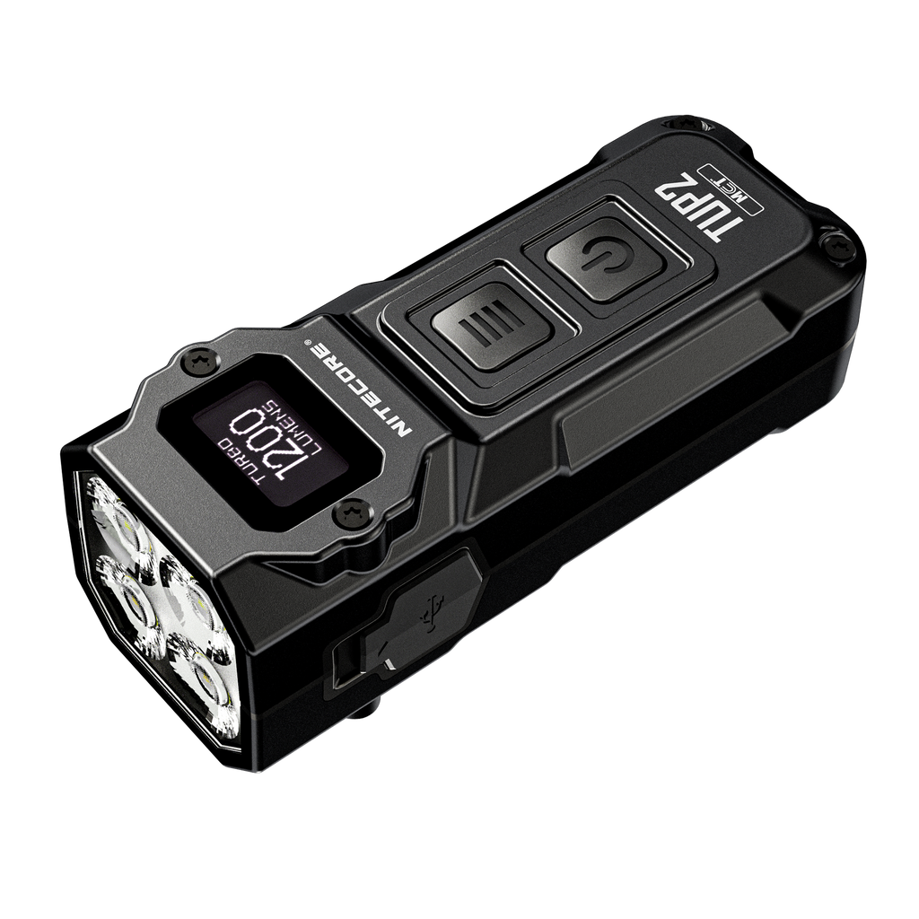 Nitecore TUP2 1200 Lumen MCT Rechargeable Keychain EDC Flashlight
