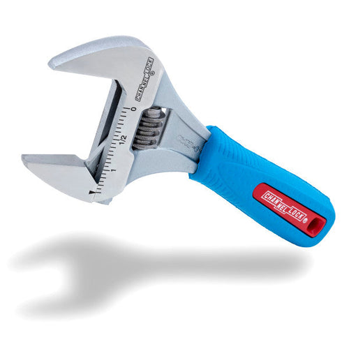 Channellock 6-Inch CODE BLUE® WideAzz® Adjustable Wrench