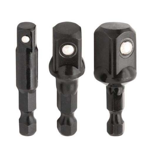3 pc. Impact Stubby Socket Adapter Set (12061)