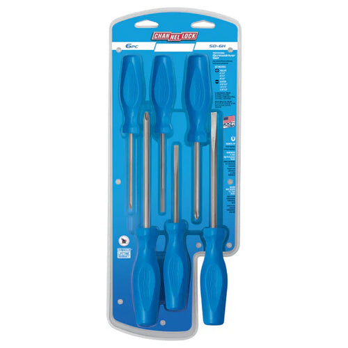 Channellock 6pc Standard Screwdriver Set